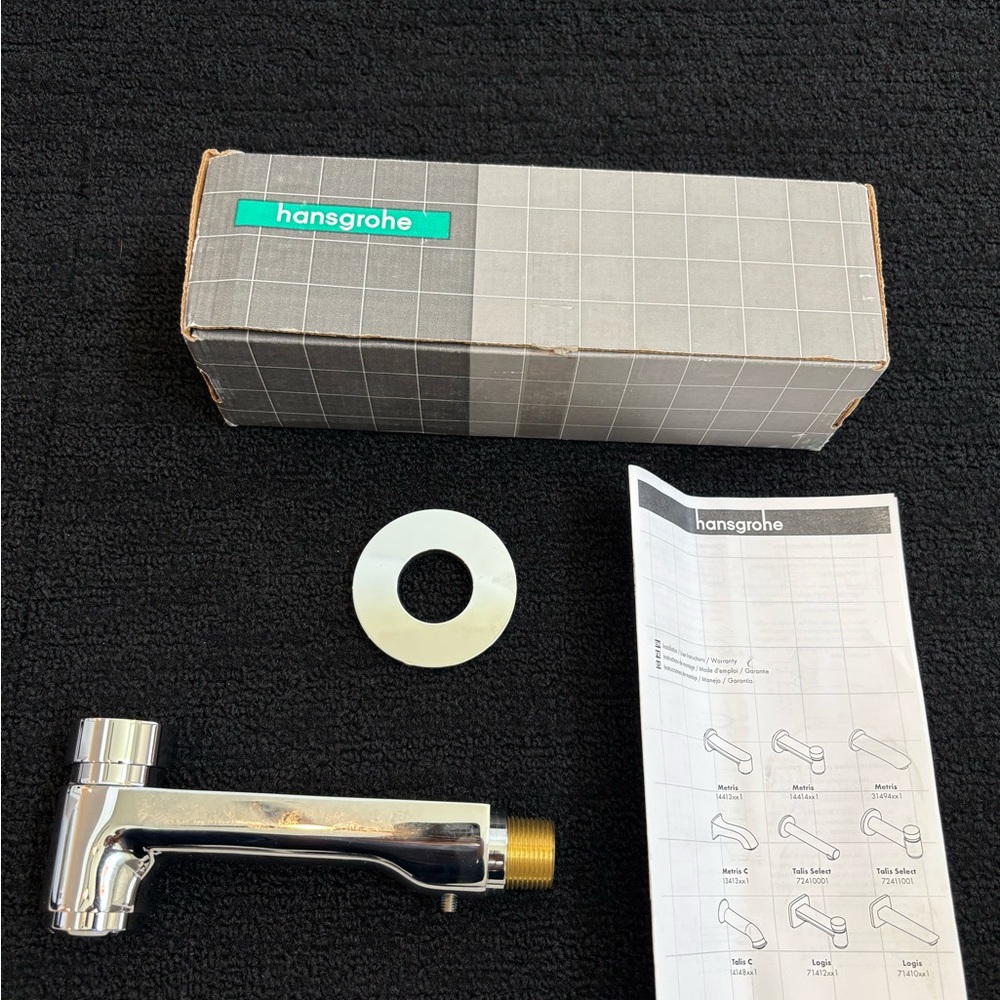 Hansgrohe Metris S Tub Spout with Diverter Chrome